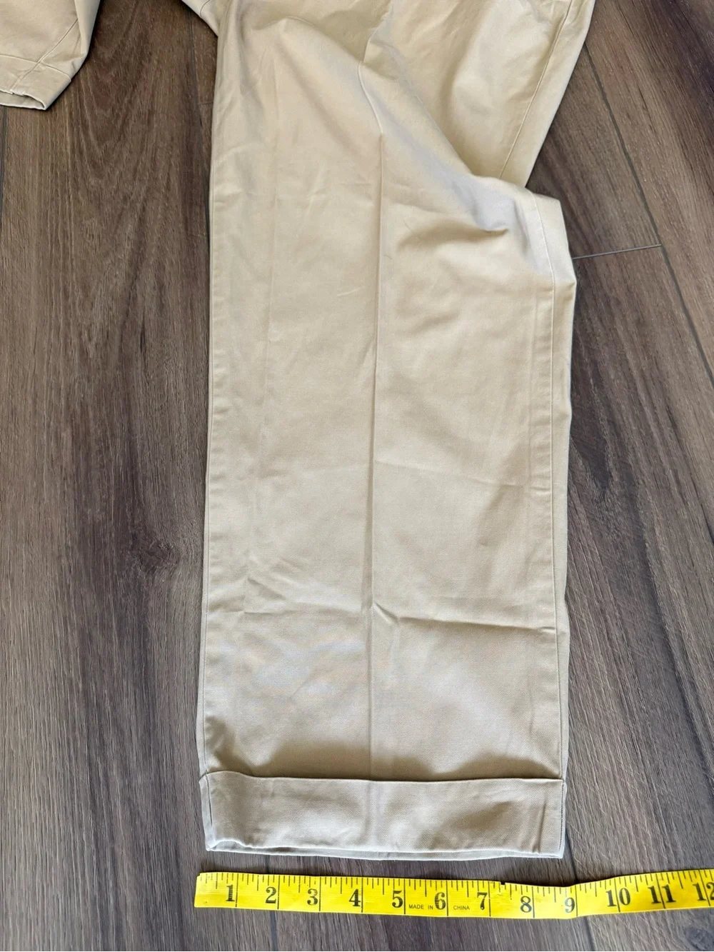 Vintage Polo Ralph Lauren Andrew Pant Double Pleated Men's Sz. 42x30 Chino Pants